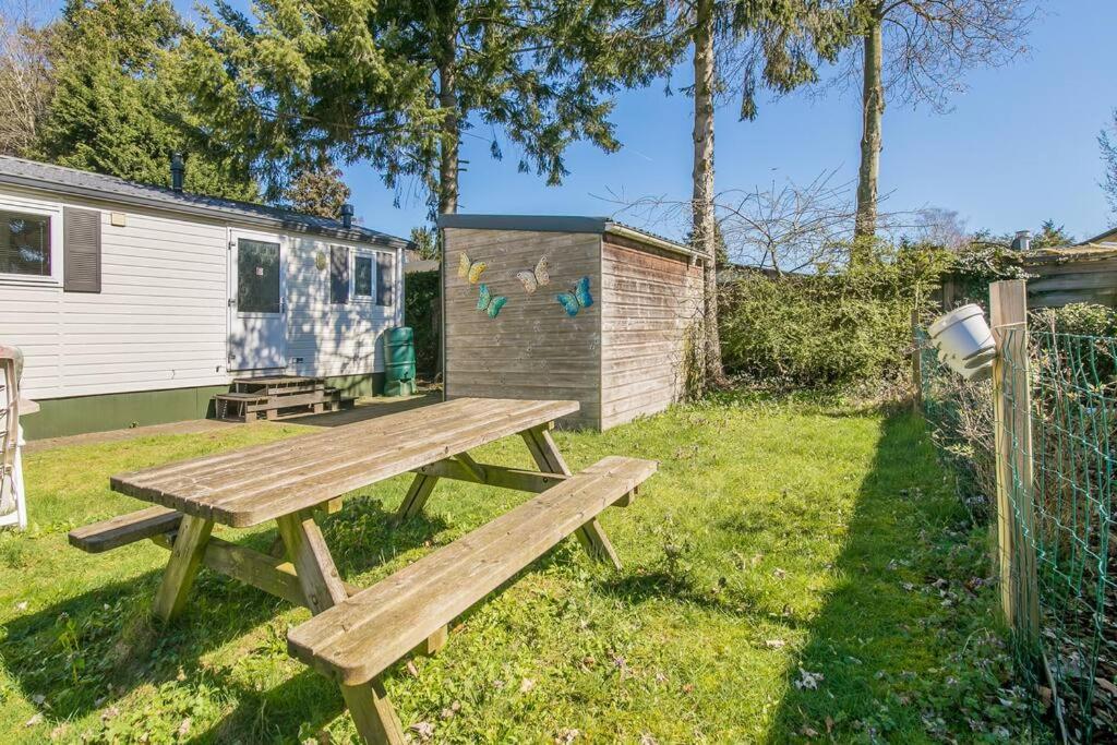 4-Pers. Chalet Met Eigen Parkeerplaats In Veluwe Villa Putten Buitenkant foto